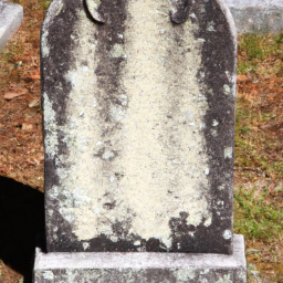 granite headstone