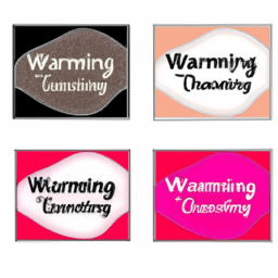 Custom logo warming blankets