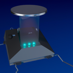 alpha particle radiation detector