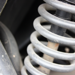 coil spring on a car