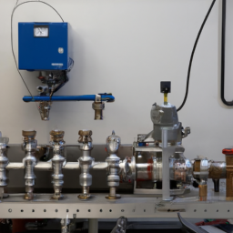 Horizontal Type Valve Pressure Test Bench