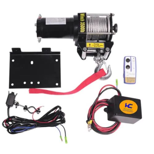 Vehicle mounted ATV winch-P3500