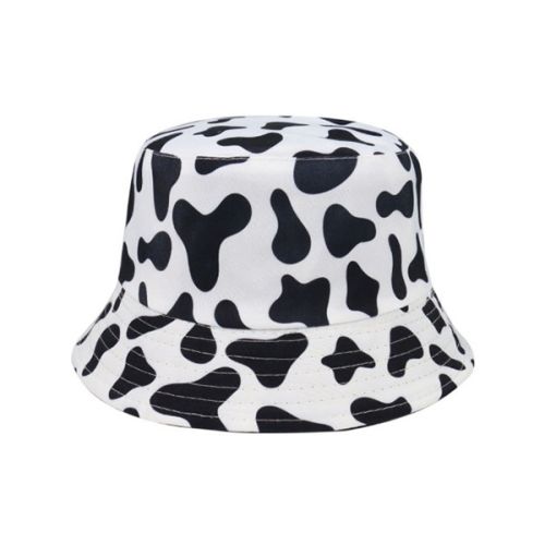 Animal Bucket Hat Custom Cow Print Reversible Bucket Hat